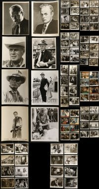 8h346 LOT OF 88 RICHARD WIDMARK 8X10 STILLS 1950s-1970s great portraits & movie scenes!