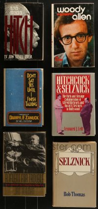 8h085 LOT OF 6 DIRECTOR AND PRODUCER BIOGRAPHY HARDCOVER BOOKS 1970s-1990s Hitchcock & more!