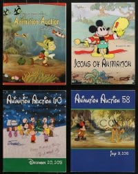 8h122 LOT OF 4 PROFILES IN HISTORY ANIMATION AUCTION CATALOGS 2011-2013 cartoon memorabilia!