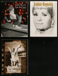 8h127 LOT OF 3 DEBBIE REYNOLDS PROFILES IN HISTORY AUCTION CATALOGS 2011-2014 color images!