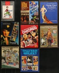 8h114 LOT OF 8 MOVIE POSTER AUCTION CATALOGS 1990s-2010s filled with great color images!