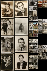 8h352 LOT OF 60 GREGORY PECK 8X10 STILLS 1940s-1960s from a variety of different movies!