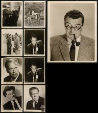 8h417 LOT OF 9 1950S 8X10 STILLS 1950s great portraits from a variety of different movies!
