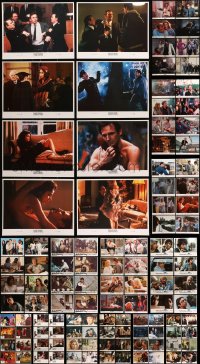 8h192 LOT OF 144 LOBBY CARDS 1970s-1990s complete sets of 8 cards from a variety of movies!
