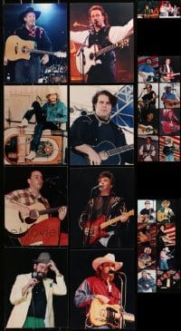 8h448 LOT OF 26 COLOR 8X10 REPRO PHOTOS OF MALE COUNTRY WESTERN SINGERS 2000s most performing!