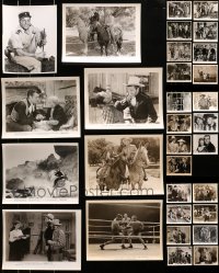 8h374 LOT OF 31 BUSTER CRABBE 8X10 STILLS 1940s-1950s scenes from a variety of different movies!