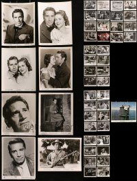 8h362 LOT OF 49 RICHARD CONTE 8X10 STILLS 1940s-1980s from a variety of different movies!