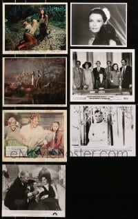 8h420 LOT OF 7 AUDREY HEPBURN 8X10 STILLS 1950s-1980s great portraits & movie scenes!
