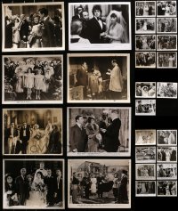 8h380 LOT OF 27 8X10 STILLS SHOWING WEDDING SCENES 1940s-1980s from a variety of movies!