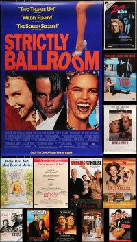 8h462 LOT OF 16 MOSTLY UNFOLDED VIDEO POSTERS 1990s-2000s great images from a variety of movies!