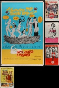 8h249 LOT OF 5 40X60S 1960s-1970s great images from a variety of different movies!