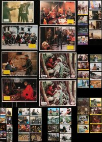 8h045 LOT OF 64 YUGOSLAVIAN LOBBY CARDS 1980s-1990s incomplete sets from a variety of movies!