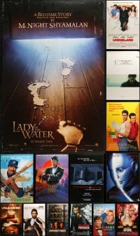 8h521 LOT OF 18 UNFOLDED MOSTLY DOUBLE-SIDED 27X40 ONE-SHEETS 1990s-2010s cool movie images!