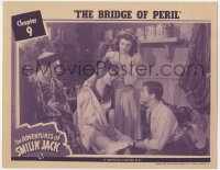 8j374 ADVENTURES OF SMILIN' JACK chapter 9 LC 1942 Tom Brown, Marjorie Lord, The Bridge of Peril!