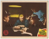 8j391 ASPHALT JUNGLE LC #4 1950 Sterling Hayden, James Whitmore, Caruso & Jaffe, John Huston classic!