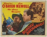 8j039 BORDER BUCKAROOS TC 1943 cowboys Dave Tex O'Brien & Jim Newill are The Texas Rangers!