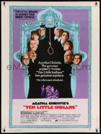 8k007 AND THEN THERE WERE NONE 30x40 1975 Oliver Reed, Sommer, Ein unbekannter rechnet ab