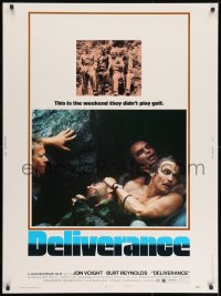 8k020 DELIVERANCE 30x40 1972 Jon Voight, Burt Reynolds, Ned Beatty, John Boorman classic!