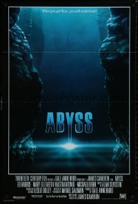 8k569 ABYSS int'l 1sh 1989 directed by Cameron, Harris, when you get there you will understand!
