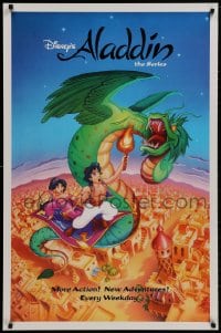 8k129 ALADDIN tv poster 1994 cool art from Walt Disney television series!