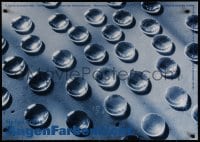 8k476 AUGENFARBENLICHT 24x33 German museum/art exhibition 1992 water droplets by Helga Franz!