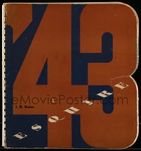 8p131 ESQUIRE FILMS 1942-43 Canadian campaign book 1942 English movies during World War II, rare!