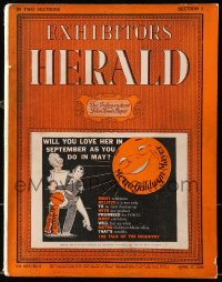 8p137 EXHIBITORS HERALD exhibitor magazine Apr 17, 1926 w/Paramount 1926-27 yearbook, Metropolis!