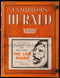 8p139 EXHIBITORS HERALD exhibitor magazine May 14, 1927 w/Paramount 1927-28 yearbook, Metropolis!