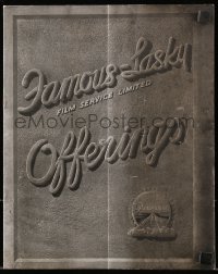 8p172 FAMOUS-LASKY OFFERINGS English exhibitor magazine December 1924 Lon Chaney, Gloria Swanson