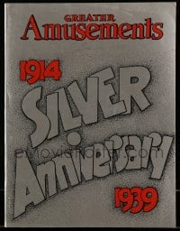 8p152 GREATER AMUSEMENTS exhibitor magazine December 22, 1939 special silver anniversary issue!