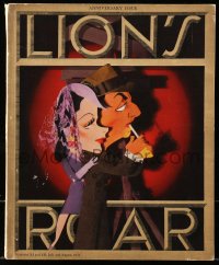 8p204 LION'S ROAR exhibitor magazine July/August 1942 Kapralik art of William Powell & Hedy Lamarr!