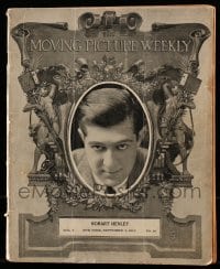 8p156 MOVING PICTURE WEEKLY vol 1 no 10 exhibitor magazine Sept 4, 1915 about then current movies!