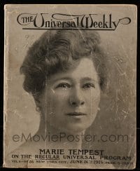 8p170 UNIVERSAL WEEKLY vol 6 no 26 exhibitor magazine June 26, 1915 about then current movies!
