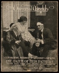 8p168 UNIVERSAL WEEKLY vol 6 no 18 exhibitor magazine May 1, 1915 about then current movies!