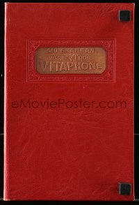 8p121 VITAPHONE hardcover program book 1926 for showing of Sid Grauman's Don Juan at his theater!