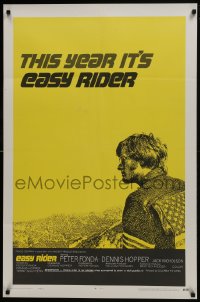 8r070 EASY RIDER style C 1sh 1969 this year it's Peter Fonda in the Dennis Hopper directed classic!
