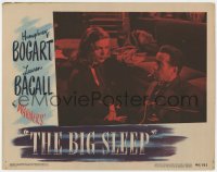 8r131 BIG SLEEP LC #2 1946 Howard Hawks, tied up Humphrey Bogart stares at sexy Lauren Bacall!