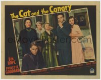 8r137 CAT & THE CANARY LC 1939 Paulette Goddard, Bob Hope, Gale Sondergaard & other top cast!
