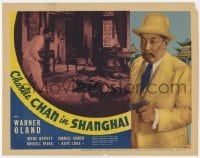 8r100 CHARLIE CHAN IN SHANGHAI TC 1935 Asian Warner Oland with gun drawn, Keye Luke, ultra rare!