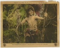 8r203 TARZAN OF THE APES LC 1918 he's a young boy learning to swing from limbs & vines, ultra rare!