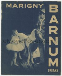 8r039 FREAKS French program 1932 Tod Browning MGM horror classic, great images, Barnum, super rare!