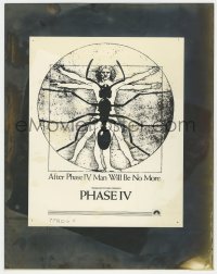 8r062 PHASE IV concept art 1974 Walter Glinka rejected designs for Saul Bass directed movie, rare!