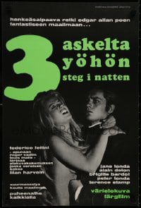 8s190 SPIRITS OF THE DEAD Finnish 1970 Federico Fellini, different c/u of sexy naked Jane Fonda!