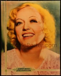 8s095 MARION DAVIES personality poster 1930s wonderful smiling portrait of the MGM leading lady!
