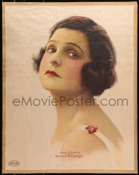 8s103 NORMA TALMADGE personality poster 1920s head & shoulders portrait of the beautiful actress!