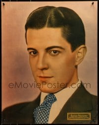8s109 RAMON NOVARRO personality poster 1930s head & shoulders portrait wearing polka dot tie!
