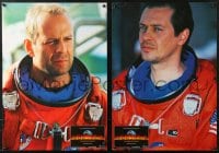 8t104 ARMAGEDDON group of 5 German 17x24s 1998 Bruce Willis, Affleck, Steve Buscemi, Liv Tyler!