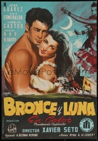8t074 BRONCE Y LUNA Spanish 1953 Javier Seto's Bronze & Moon, romantic art by Frexe!