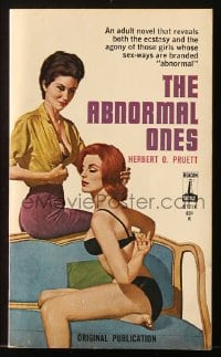 8x264 ABNORMAL ONES paperback book 1964 reveals both the ecstasy and the agony of their sex-ways!