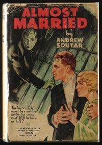 8x061 ALMOST MARRIED Grosset & Dunlap movie edition hardcover book 1932 William Cameron Menzies